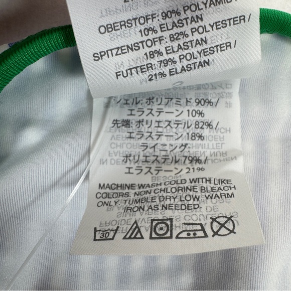 J.CREW Tipped Seersucker String Bikini Bottom - G1342 - Sz S - Picture 9 of 11